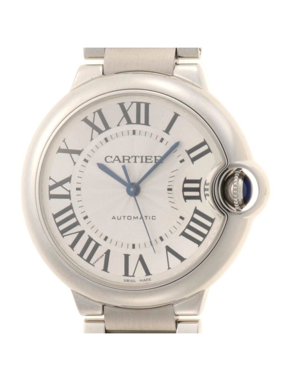 Cartier Ballon Bleu de Cartier 36 Watch Steel Silver Dial